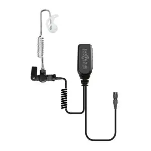 One-Wire Coiled Tube Kit Lapel Microphone