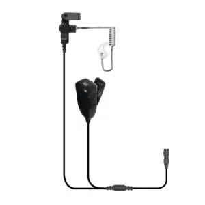 Two-Wire Professional Coiled Tube Kit Lapel Microphones